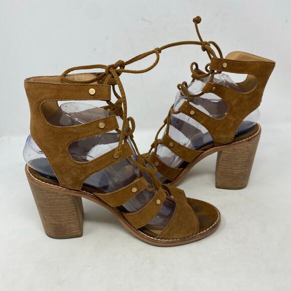 Dolce Vita Lyndon Gladiator Heels Sandals Shoes Womens Size 8.5 - Picture 6 of 9